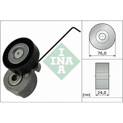 Intinzator curea Land Rover Freelander 2 (L359); Volvo S60 2 (134), S80 2 (124), V60 I (155), V70 3 (135), Xc60 I Suv (156), Xc70 2 (136), Xc90 I (27