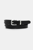 United Colors of Benetton curea culoarea negru, 63VHDL01C