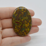 Cabochon jasp fruity 50x34x5mm c81