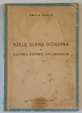 AZILUL ELENA DOAMNA SI AJUTORUL DOMNESC DAT ORFANILOR de EMILIA GRECU, 1944 , PREZINTA HALOURI DE APA
