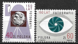 B1905 - Polonia 1989 - Fotografia 2v. neuzat,perfecta stare, Nestampilat