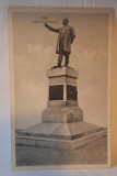 Carte Postala veche, circulata, Statua Kogalniceanu - Iasi
