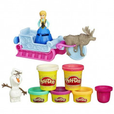 Set Play-Doh Frozen Aventuri pe sanie B1860 Hasbro foto