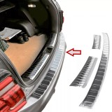 Set de 2 protectii bara spate si interior portbagaj crom premium pentru Ssangyong Torres din 2022