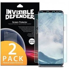 Set 2 Folii Samsung Galaxy S8 Plus Ringke Invisible Defender Full Cover foto