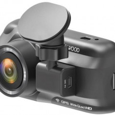 Camera auto DVR KENWOOD DRVA501W, Quad HD, 3.7 MP, ecran 3inch, GPS, Wi-Fi, Senzor G (Negru)