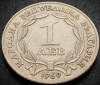 Moneda COMEMORATIVA 1 LEV - BULGARIA COMUNISTA, anul 1969 *cod 4644, Europa