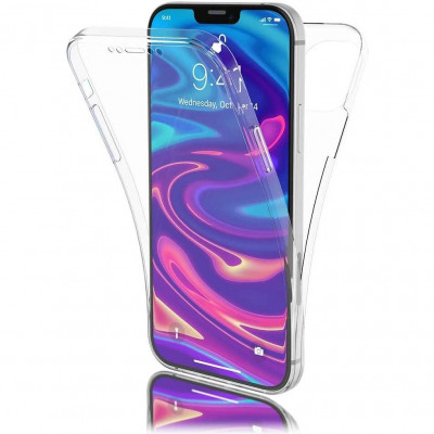 Husa de protectie Flippy&amp;reg; pentru Samsung Galaxy S9 Plus Full Tpu 360 V2 Transparent foto