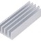 Radiator extrudat cu aripioare 50x19x10mm