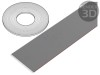 Cablu bandă 1,27mm litat Cu neecranat PVC gri 76m CONNFLY