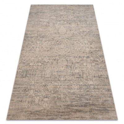 Covor L&amp;acirc;nă JADE 45008/110 Ornament bej / albastru OSTA, 85x160 cm foto