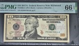 10 Dollars USA - PMG 66