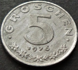 Cumpara ieftin Moneda 5 GROSCHEN - AUSTRIA, anul 1976 * cod 2499 B, Europa