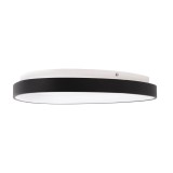 Plafonieră Mars 35W 1750lm 3000K 420x70mm, negru, Erste