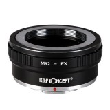 Adaptor montura K&amp;F Concept M42-FX II de la M42 la Fuji X-Mount KF06.307