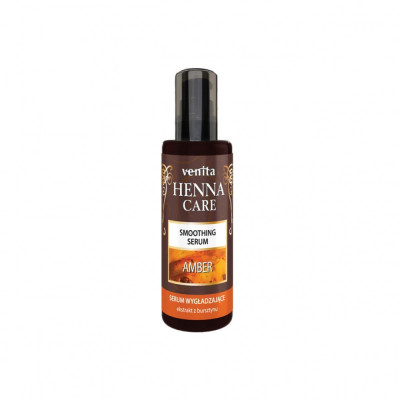 Ser pentru par, fortifiant, cu efect de netezire, Henna Care, Venita, cu chihlimbar, 50ml foto