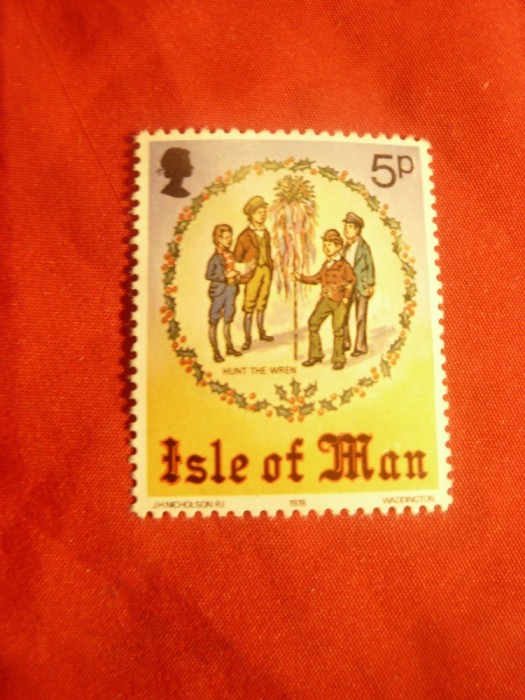 Serie Insula Man 1978 - Jocuri copii , 1 valoare