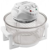 Cuptor convectie, Esperanza,1400 W, 18 l, Alb/Transparent