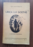 Lirica lui Goethe - ION San-Giorgiu