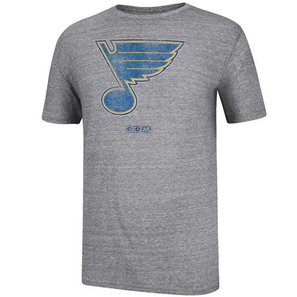 St. Louis Blues tricou de bărbați CCM Bigger Logo - XS