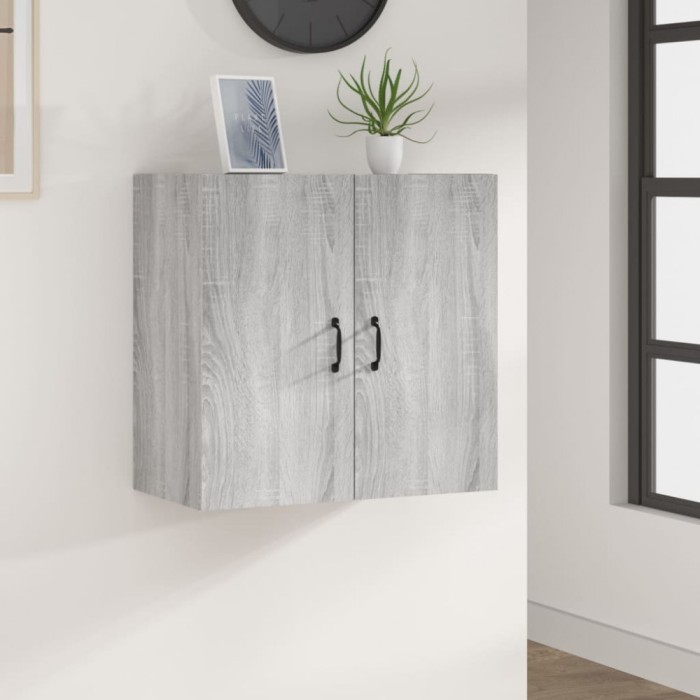 Gossi dulap de perete, gri sonoma, 60x31x60 cm, lemn compozit