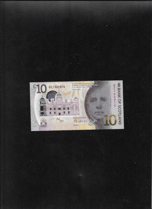 Scotia Bank of Scotland 10 pounds 2016 seria168916