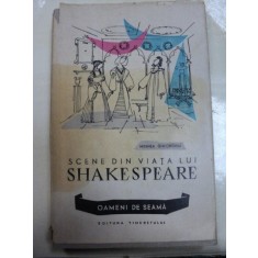 SCENE DIN VIATA LUI SHAKESPEARE-MIHNEA GHEORGHIU 1958