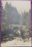Carte Postala, Elvetia, Champery - Pont des Moulins, 1911