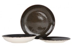 Bonna Set de vesela - Ore Tierra - 18 bucăți - 6 persoane - Porţelan