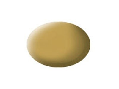 Galben ocru RAL 1024, vopsea acrilica 18 ml foto
