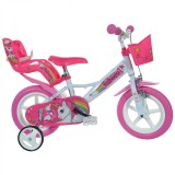 Bicicleta pentru copii Unicorn DB-124RL-UN Dino Bikes, 12 inch