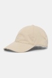 BOSS Orange șapcă de baseball din bumbac culoarea bej, cu imprimeu, 50540944