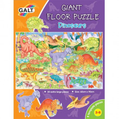 Puzzle Gicant Galt pentru Podea Dinozauri foto