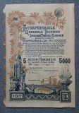 Actiune 1925 Intreprinderile tehnice Tiberiu Eremie / titlu de 5 actiuni