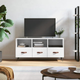 Dulap TV, alb, 102x36x50 cm, lemn prelucrat GartenMobel Dekor, vidaXL