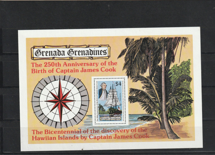 Navigatie,navigatori,corabii ,Cap. Cook,,Grenada.
