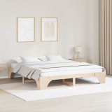 Pat 200x200 cm din Lemn de Pin