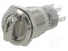 Comutator rotativ, 3 pozitii, ONPOW - LAS1-AGQ-22X/31/R/12V/S