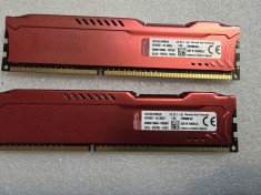 Kit memorie RAM Kingston HyperX FURY 8GB (2x4GB) DDR3 1600MHz HX316C10FRK2/8