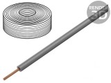 Cablu Electric Litat Cu 6mm2 LSZH Gri 450/750V Clasa 5
