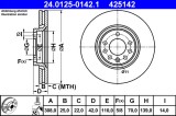 ATE 24.0125-0142.1 Disc frana
