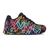 Skechers UNO - HIGHLIGHT LOVE 177981-BKMT-36