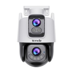 Camera PT Wi-Fi, rezolutie 3+3MP, Dual-Lens, Audio bidirectional, IR/WL 30m, Alarma, IP65 - TENDA TND-CH9-WCA