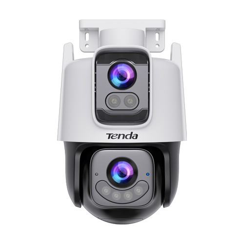 Camera PT Wi-Fi, rezolutie 3+3MP, Dual-Lens, Audio bidirectional, IR/WL 30m, Alarma, IP65 - TENDA TND-CH9-WCA