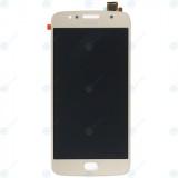 Motorola Moto G5s (XT1793, XT1794) Modul de afișare LCD + Digitizer auriu