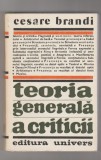 bnk ant Cesare Brandi - Teoria generala a criticii