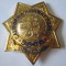 Copie insigna mare 80 x 75 mm:Detective California Highway Patrol