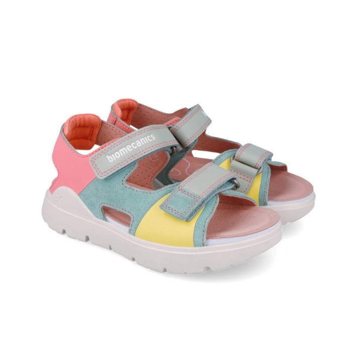 Sandalele pentru copii biomecanics 252227, multicolor (marime: 25(15,5-16,1 cm))