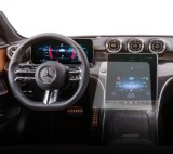 Folie protectie display navigatie Duragon, din silicon, pentru Mercedes GLC (X254) 2022+, mata, anti-amprenta, kit instalare
