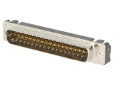 Conector D-Sub 37 Pin Soclu Tată THT M3